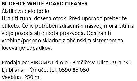 Komplet za belo tablo osnovni