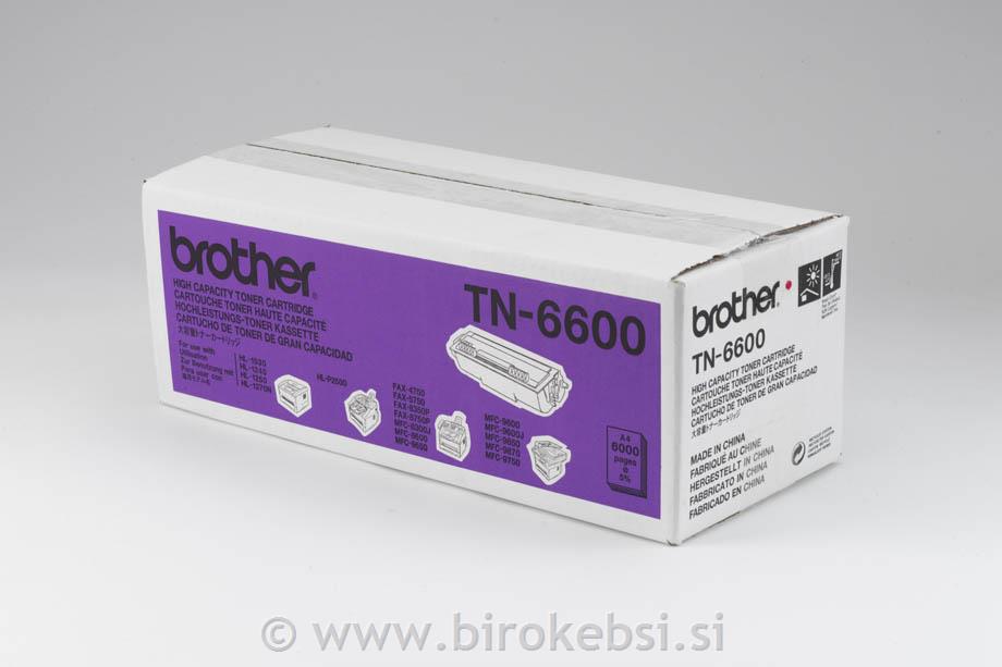 Toner TN6600, črn, 6.000 strani