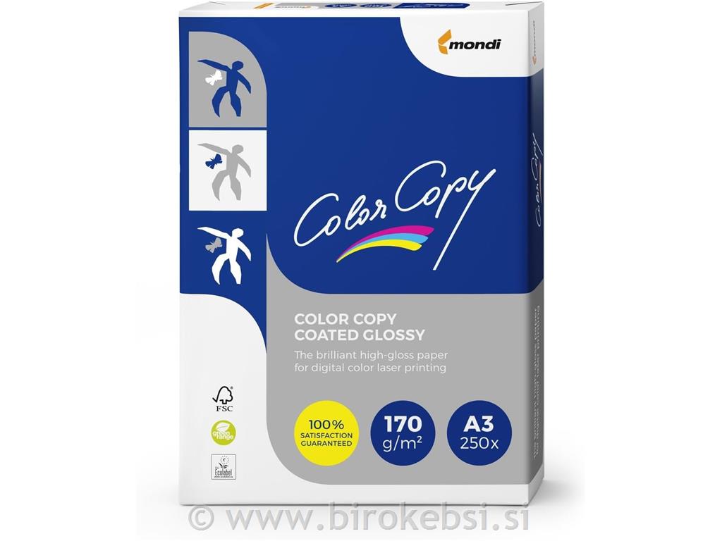 PAPIR A3 COLOR COPY GLOSS 170g 250L