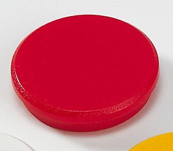 Magnet y24mm rdeč 6 kos