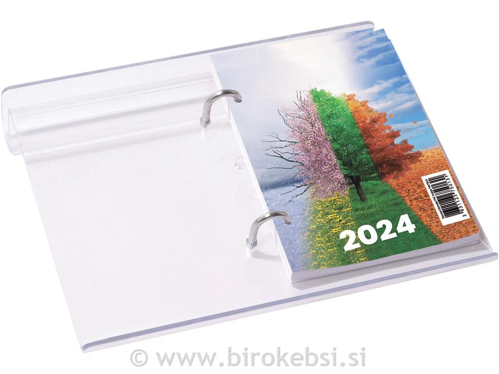 KOLEDAR NAMIZNI TEDENSKI PLEKSI 8CM