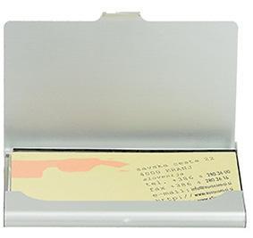 ETUI ZA VIZITKE SLIM ALUMINIJ