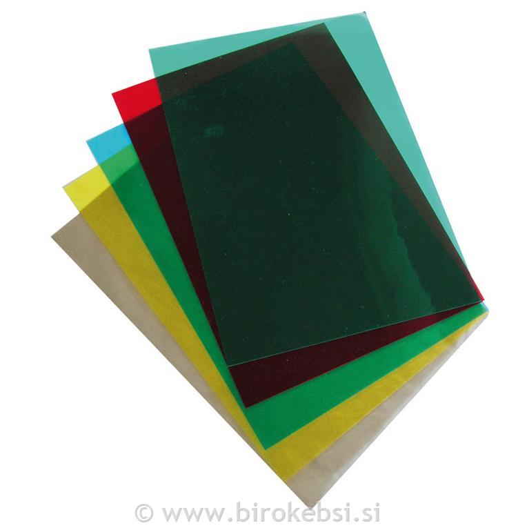 FOLIJA ZA VEZAVO A4 RDEČA 1/100