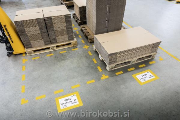 Talna oznaka okvir A4, odstranljiva