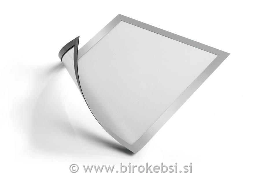 Okvir DURAFRAME MAGNETIC A4, srebrn,5kos