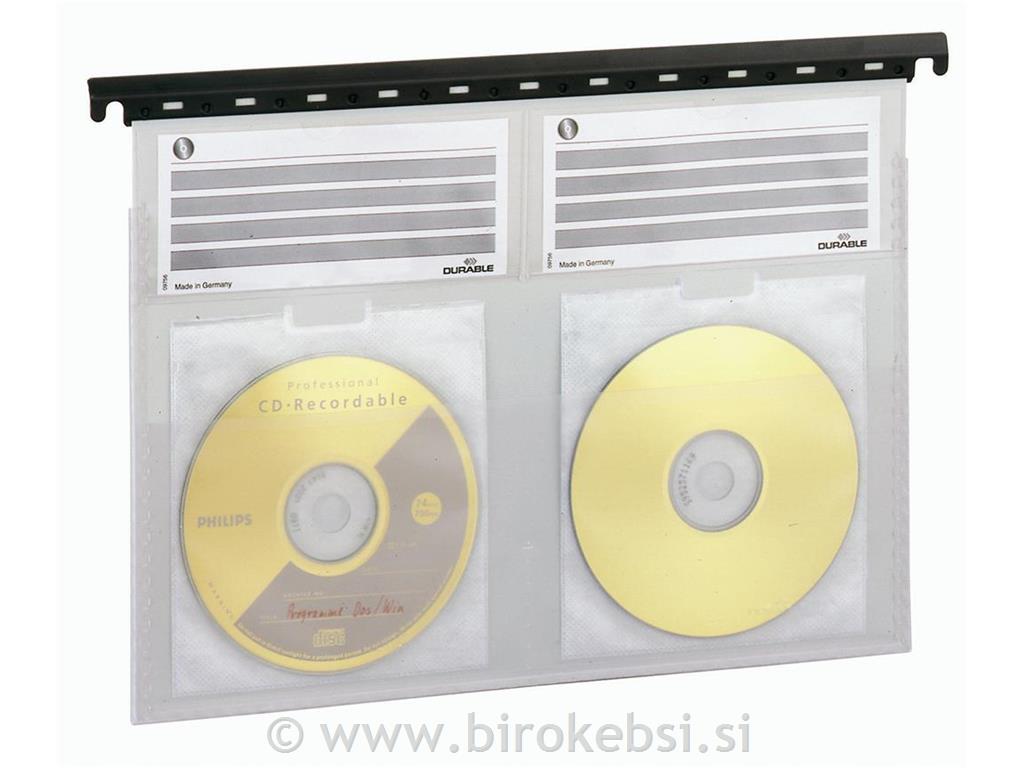 VISEČA MAPA DURABLE ZA 2 CD-ja (5213)