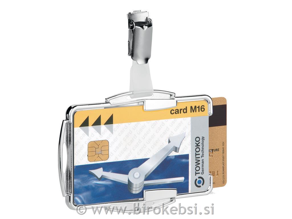 Nosilec za 2 magn.kartici (RFID zaščita)