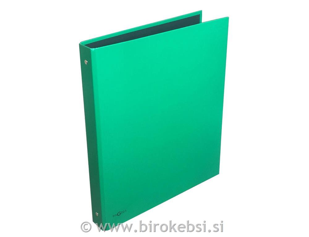Rinčna mapa A4, 4 rinke, zelena