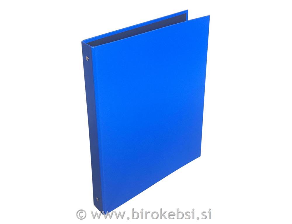 Rinčna mapa A4, 4 rinke, modra