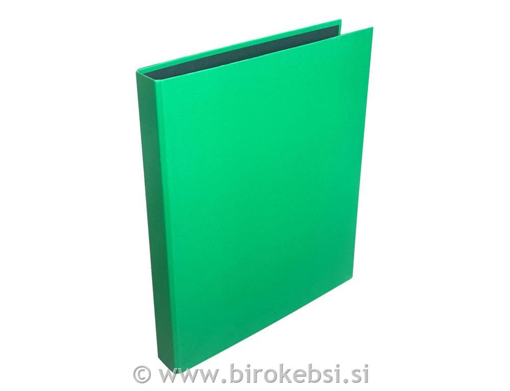 Rinčna mapa A4, 2 rinki, zelena