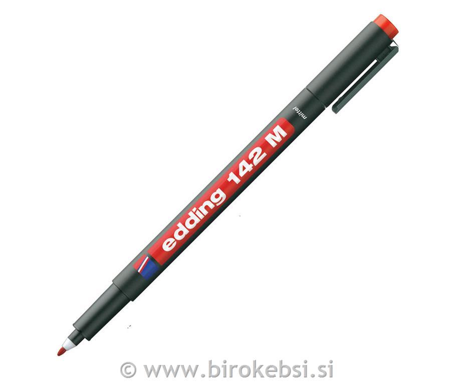 OHP marker E-142, 1 mm, rdeč