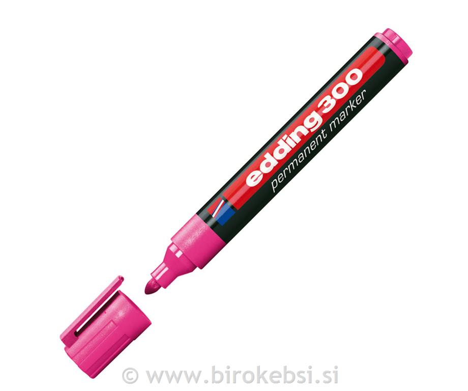 Marker perm. E-300, okr. kon., roza