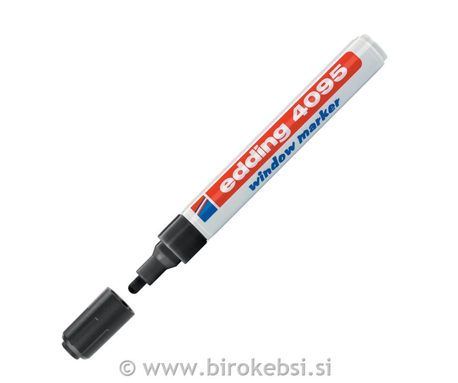 Marker kredni E-4095, 2-3 mm, črn