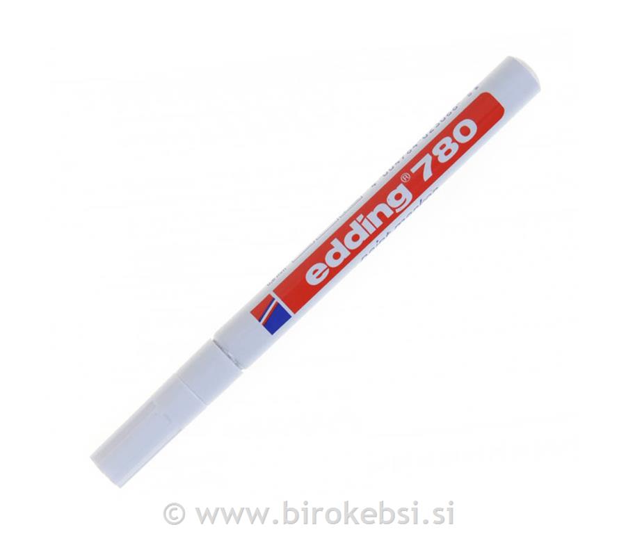 Paint marker E-780, 0,8 mm, bel
