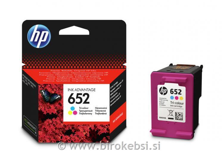 ČRNILO HP 652 TRI-COLOR za 200 strani