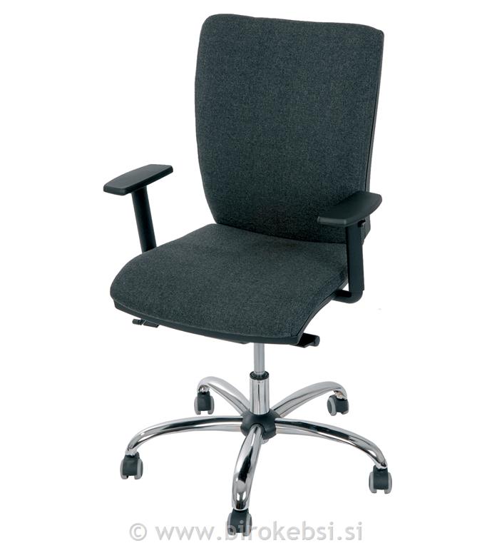 Ergonomičen vrtljivi pisarniški stol z r