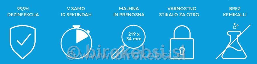 PRENOSNA UV-C SVETILKA LILI