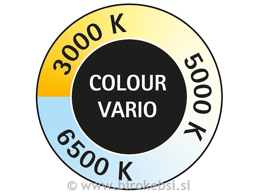 Namizna LED svetilka MAULpea rly, črna