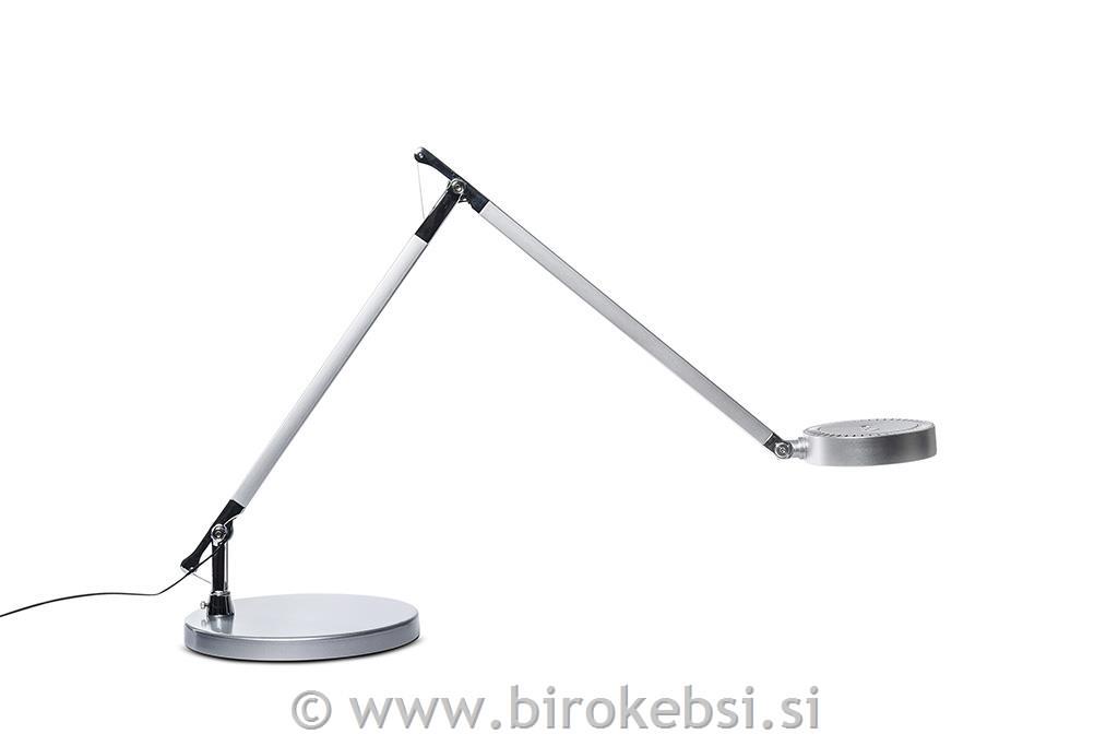 Namizna LED svetilka MAULgrace srebrna