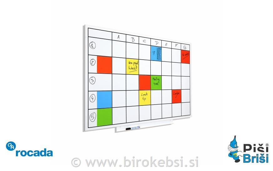TABLA BELA MAGNETNA - PLANER 75x115cm