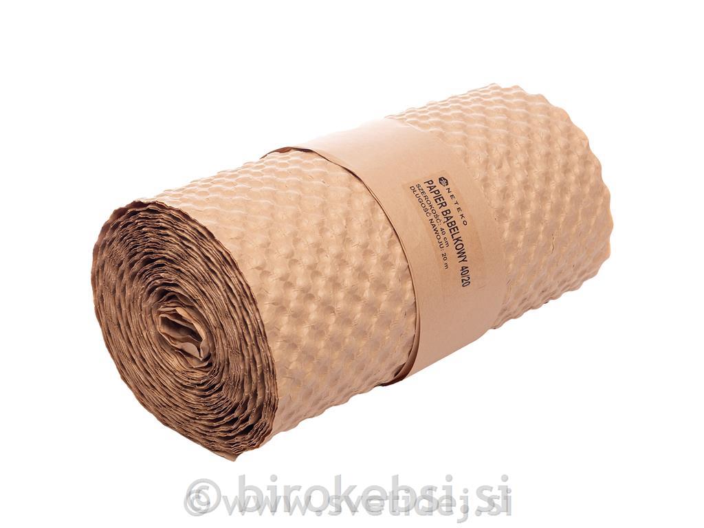 papir za polnjenje, z mehurčki 40cm/20m