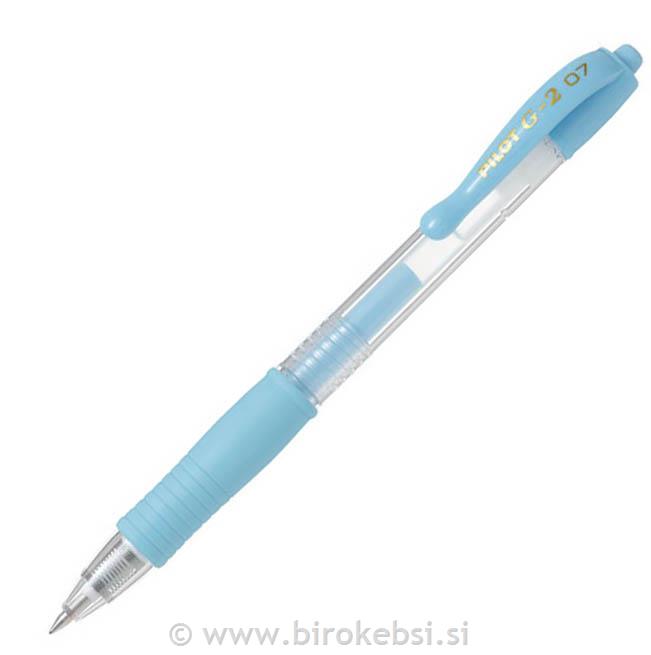 Gel roler G-2 0,7 pastel moder