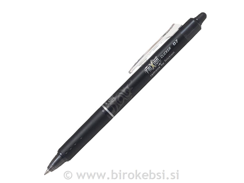 PILOT ROLER GEL FRIXION CLICKER 07 ČRN