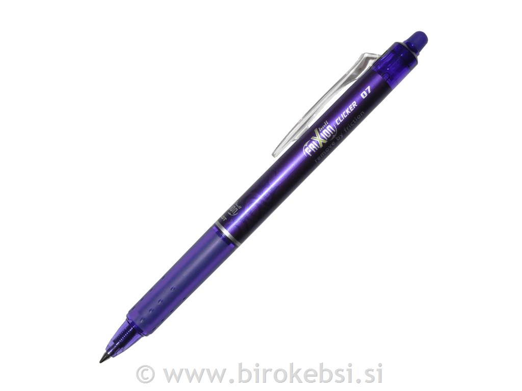 PILOT ROLER GEL FRIXION CLICKER 07 VIOLA