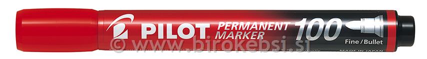 PILOT MARKER SCA 100 RDEČ