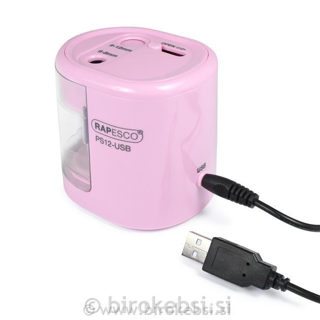 Šilček baterijski Rapesco 6-12mm USB PS