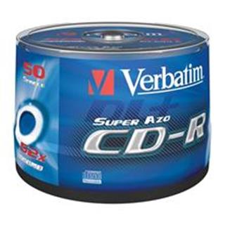 CD-R VERBATIM 700MB 52X 1/50 PRINTABLE