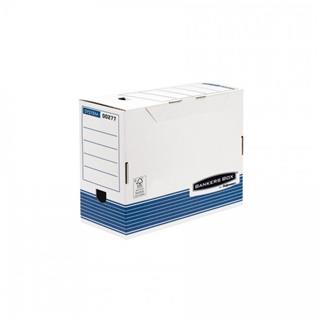 Škatla za dokumente (150 mm, modra/bela)