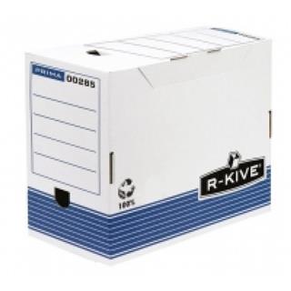 Škatla za dokumente (200 mm, modra/bela)